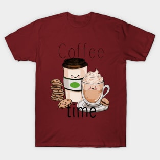 Cute Coffee Time T-Shirt